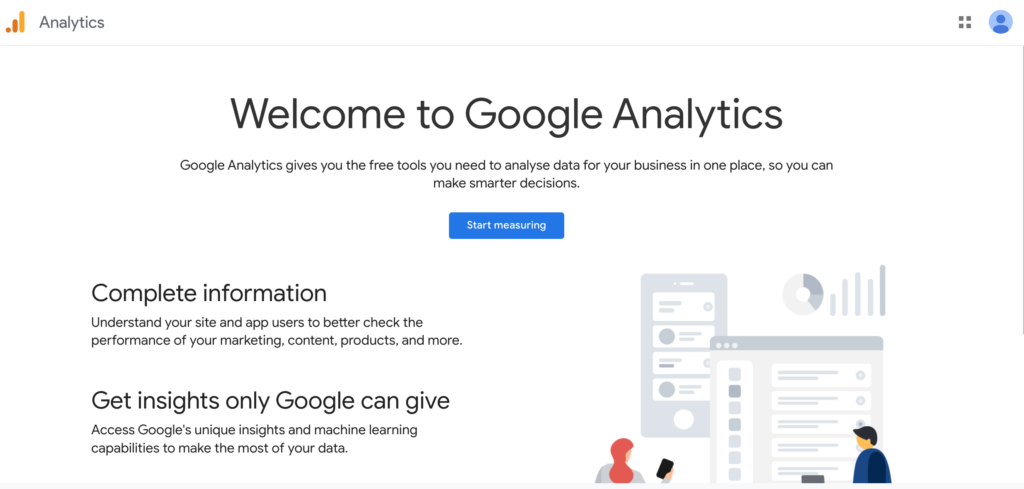 Google Analytics Set Up - 1